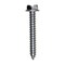 Auveco 12 x 1 1/2in Slotted Hex Washer Head Tapping Screw Zinc, 100PK 3394 - alternate 1