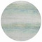 Homeroots 8' Linen Round Striped Washable Indoor Outdoor Area Rug 608481 - alternate 7