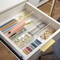 Martha Stewart Kerry 8 Pack Plastic Stackable Office Desk Drawer Organizers with Gold Trim, 9 x 3 BE-PB9050-G-8-CLRGLD-MS - alternate 10