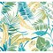 York Wallcoverings Tropical Toss Aqua and Yellow Wallpaper TC2626 - alternate 1