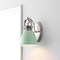 Jonathan Y Phineas 7" 1-Light Adjustable Farmhouse Bohemian Iron LED Vanity Light, Mint Green/Nickel JYL1114C - alternate 9