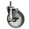 Service Caster 5 Inch SS Thermoplastic Rubber Swivel 12mm Threaded Stem Caster with Brake SCC-SSTS20S514-TPRB-TLB-M1215 - alternate 1