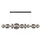 Euf Atomo, Chandelier, 3-Light, 74", Matte Black, Smoked Glass 47257-061 - alternate 4