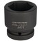 Performance Tool 1in Dr. Impact Socket, 1-3/4in Chrome Moly Black Phosphate M745-40 - alternate 1