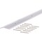 M-D Building Products Building Products 1-3/8'' X 36'' Silver Aluminum Carpet Trim with Screw Nails 78071 - alternate 5
