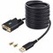 Startech.Com 10FT 3M USB TO NULL MODEM SERIAL ADAPTER CABLE, COM RETENTION, FTDI, USB-A TO DB9 RS232,  1P10FFCN-USB-SERIAL - alternate 8
