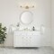 James Martin Vanities Chicago 48 in. Single Vanity, Glossy White, w/ 3 CM Ethereal Noctis Silestone Top 503-V48-GW-3ENC - alternate 4
