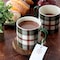 Martha Stewart Holiday Plaid 8 Piece 19 Ounce Stoneware Mug Set in Green 140731.01 - alternate 4
