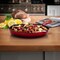 Megachef Round 10.25 Inch Enameled Cast Iron Skillet in Red MG-FR26AR - alternate 9