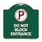 Signmission Green & White, 18 Inch x 18 Inch, Heavy Gauge Aluminum A-DES-GW-1818-24162 - alternate 1