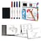 Handmoto Dry-Erase Learning Board, 4 Markers, 10 Activity Sheets - Coloring Series CL-MO-1 - alternate 1