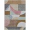 Homeroots 3' X 5' Brown Ivory And Mauve Geometric Washable Indoor Outdoor Area Rug 616730 - alternate 9