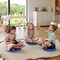 Flash Furniture Alfie Blue 13 Inch Round Inflatable Wobble Cushion w/Dual Sided Grips, Includes Hand Pump HN-1399-BLU-GG - alternate 8
