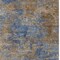 Homeroots 9' X 12' Navy Blue And Brown Abstract Washable Indoor Outdoor Area Rug 603597 - alternate 7