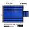 Mytee Products Heavy Duty 18oz Lumber Tarp 18ft x 24ft (8ft Drop) - Blue LT3PCE-BLUE - alternate 8