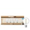 Bulbrite LED Filament PK of 4, 7.6 W Dimmable G25 Light Bulb with Clear Finish and E26 Base - 4000K 776241 - alternate 14