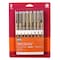 Sakura Pigma Micron Pens, Sepia, Assorted Sizes, 8-Piece Set, Blister Card 50048 - alternate 1