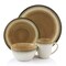 Gibson Elite Moonstruck 16 Piece Ceramic Dinnerware Set in Brown 130939.16 - alternate 10