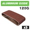 Trend Aluminum Oxide 4x24 Inch 120 Grit Sanding Belt, Pack of 3, AB/B100/120A, 3PK U*AB/B100/120A - alternate 1