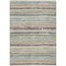 Homeroots 9' X 12' Beige Brown And Gray Striped Washable Indoor Outdoor Area Rug 598870 - alternate 7