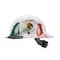 Lift Safety DAX Fiber Resin Full Brim Hard Hat (Mexican Flag) - ANSI-G, TYPE 1 HDF-25MF - alternate 6