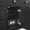 James Martin Vanities Vanity, without top, Black Onyx, 47.88 in W x 23.5 in D,  424-V48-M-BKO - alternate 7