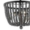 Jonathan Y Drift Wood Bead 16" 3-Light Bohemian Farmhouse Iron LED Semi Flush Mount, Oil Rubbed Bronze/Grey JYL9902A - alternate 10