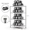 Factory 2U Wire Shelving Unit, 14inD x 24inW x 54inH, 4 Shelves, Medium Duty 250 lbs Per Shelf, Chrome 803966 - alternate 7