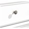 Homeroots 32" White Wood Accent Cabinet With Five Drawers 716329 - alternate 6