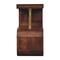 Homeroots 24" Chestnut Solid Wood Zig Zag Nightstand 651617 - alternate 14