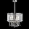 Jonathan Y Avah 17" Metal/Crystal Adjustable LED Drop Chandelier, Chrome JYL7466A - alternate 14
