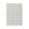 Homeroots 3' X 5' Ivory And Beige Plaid Washable Indoor Outdoor Area Rug 595403 - alternate 9