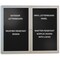 Ghent Message Center 36"H x 48"W PA23648BX-BK - alternate 1