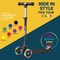 Lifemaster Kids 3-Wheel Kick Scooter with LED Light-Up Wheels and Adjustable Handlebar, Indoor/Outdoor Use LIFSCTBL - alternate 18