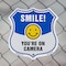 Signmission Smile You're On Camera Shield Sign Smile, 6 inch X 6 inch, Plastic Sign, 2PK SHI-P-2PACK-6-463 - alternate 6