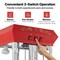 Vevor Popcorn Popper Machine Countertop Popcorn Maker 1440W 12 Oz 80 Cups Red NP16T - alternate 7