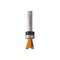 Cmt SOLID CARBIDE DOVETAIL BITS WITH BEARING D=11/32in A=7 Degrees S=1/4in 818.087.11B - alternate 4