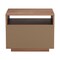 Homeroots 16" Walnut Wood One Drawer Nightstand 668517 - alternate 8