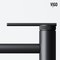 Vigo Sterling Single Handle Single Hole Bathroom Vessel Faucet in Matte Black VG03032MB - alternate 6