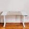 Homeroots 63" Adjustable Brown and White Standing Desk 528674 - alternate 4