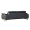 Homeroots 87" Dark Gray Italian Leather Solid Wood Sofa 720453 - alternate 8