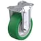 Blickle Rigid Plate Caster, PU, 4", 400 lb. B-ALST 100K-12 - alternate 1