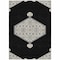 Homeroots 10' X 14' Black Gray And Ivory Oriental Washable Indoor Outdoor Area Rug 598177 - alternate 8