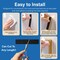 Grizzly Supply Adhesive Hook and Loop Strip, 4 in L, 1 in W, Hook and Loop Connection, Black, 6PK GS-HLAS4x1-0 - alternate 10