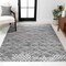 Jonathan Y Asilah Moroccan Modern Diamond Gray 3 ft. x 5 ft. Area Rug MOH300B-3 - alternate 1
