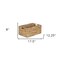 Homeroots Set of Three Braided Water Hyacinth Baskets, 3PK 399665 - alternate 9