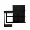 Homeroots 48" Black L Shape Computer Desk 403795 - alternate 1