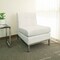Osp Home Furnishings Wall Street  Armless Chair, White WST51N-W32 - alternate 2