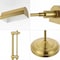 Jonathan Y Zinnia 63" Industrial Minimalist Height-Adjustable Iron Pharmacy LED Floor Lamp, Brass Gold JYL3095A - alternate 6