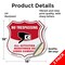 Signmission No Trespassing Shield Sign All Activitie, 18 inch X 18 inch, Vinyl Decal, 2PK SHI-D-2PACK-18-421 - alternate 4